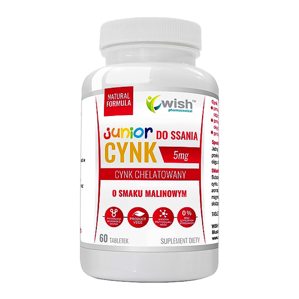 Wish Cynk Junior Do Ssania 5mg 60tabs