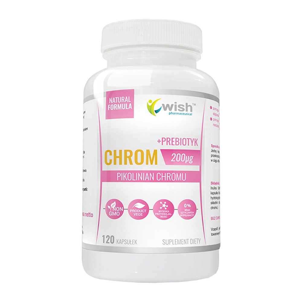 Wish Chrom 200mcg 120caps