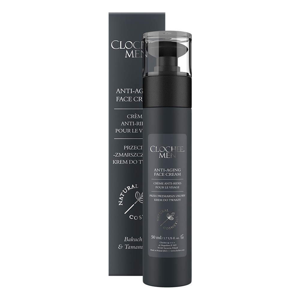 Clochee Clochee Men Anti Aging Face Cream Krem przeciwzmarszczkowy 50 ml