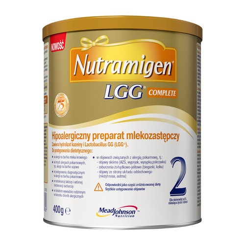 Nutramigen 2 Lgg Complete 2X400G + Shaker 0,5L