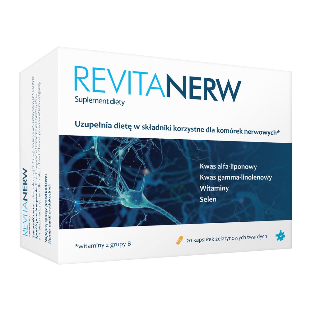 NEURAXPHARM Revitanerw, 20 kaps.