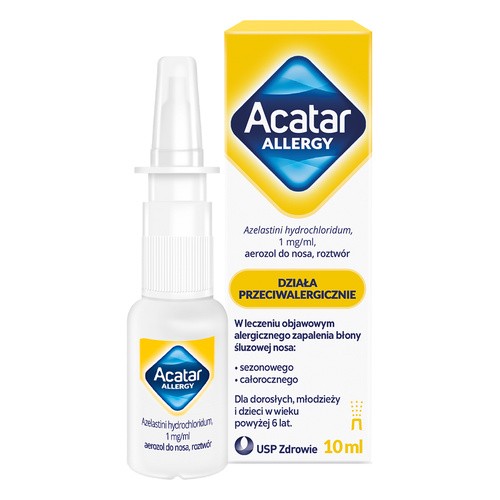 USP ZDROWIE Acatar Allergy aerozol do nosa 10 ml |  OD 199 PLN!