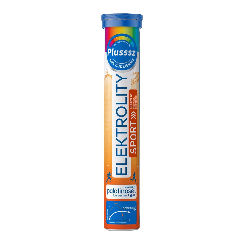 Polski Lek Plusssz Elektrolity Sport 100% Complex x 24 tabl musujące