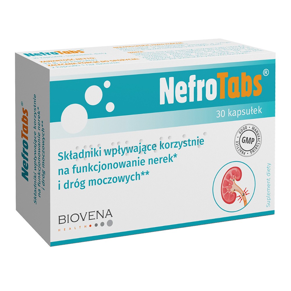 NefroTabs profilaktyka wszystkich typów kamic