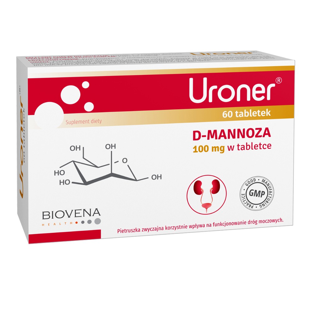 Biovena HEALTH SP. Z O.O. Uroner tabl. 60 tabl.