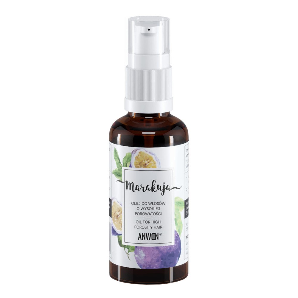 Anwen Anwen Olej Mango dla włosów średnioporowatych 50ml
