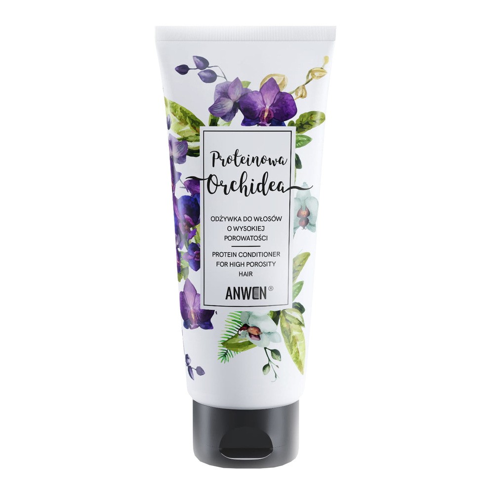 ANWEN ANWEN, odżywka do włosów wysokoporowatych, PROTEINOWA ORCHIDEA, 200ml 99