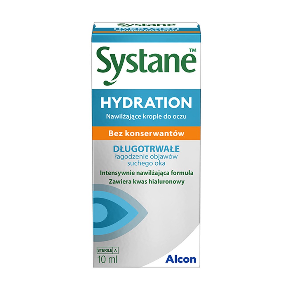 Alcon Krople do oczu Systane Hydration bez konserwantów 10 ml [krople}Systane300651510171