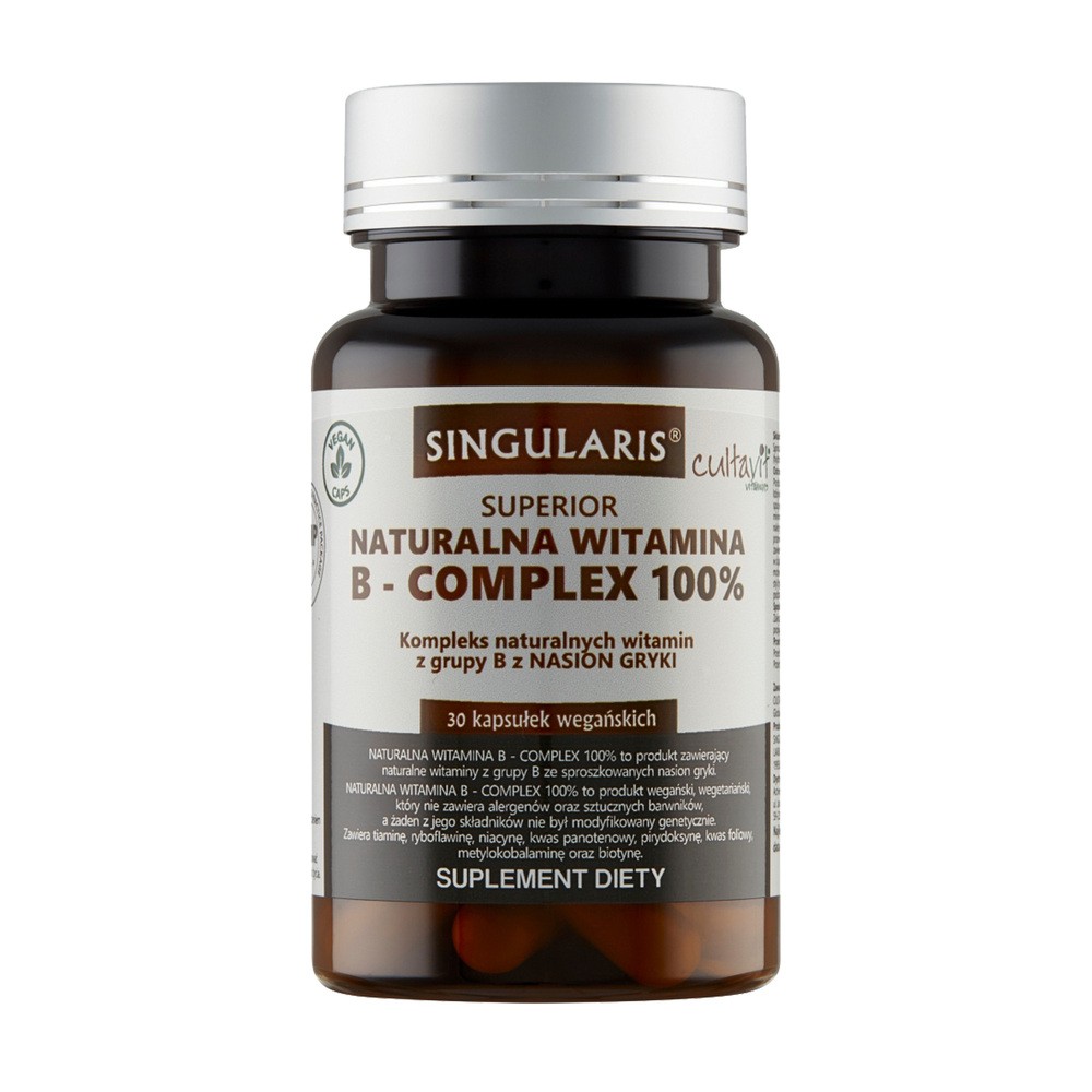 SINGULARIS Singularis Naturalna Witamina B-Complex 100% x 30 kaps