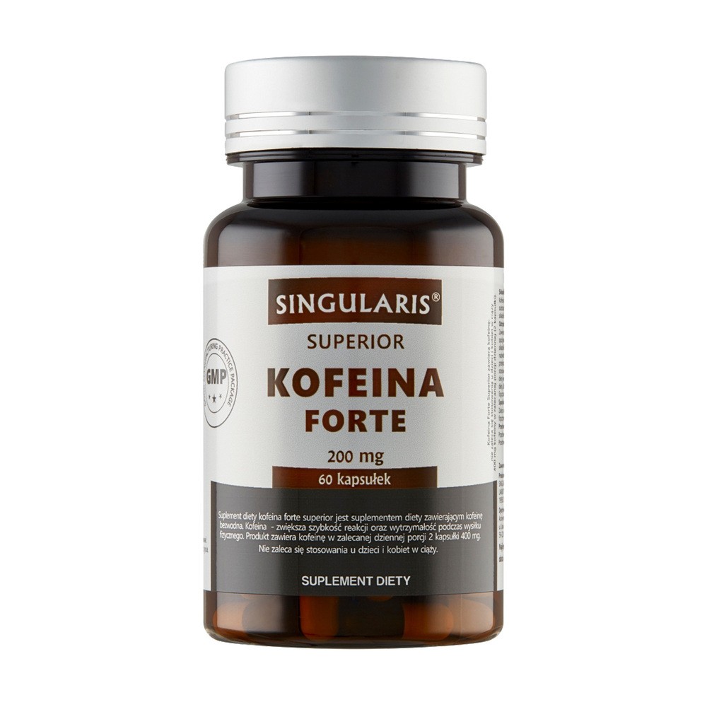 Singularis Superior Kofeina Forte, suplement diety, 60 kapsułek |  !!! 3647041