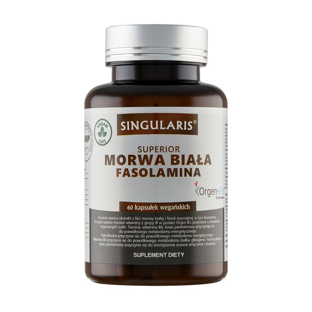 Opinie o ACTIVEPHARM LABS SP Z O.O SP.K Singularis Superior Morwa Biała Fasolamina 60 kapsułek