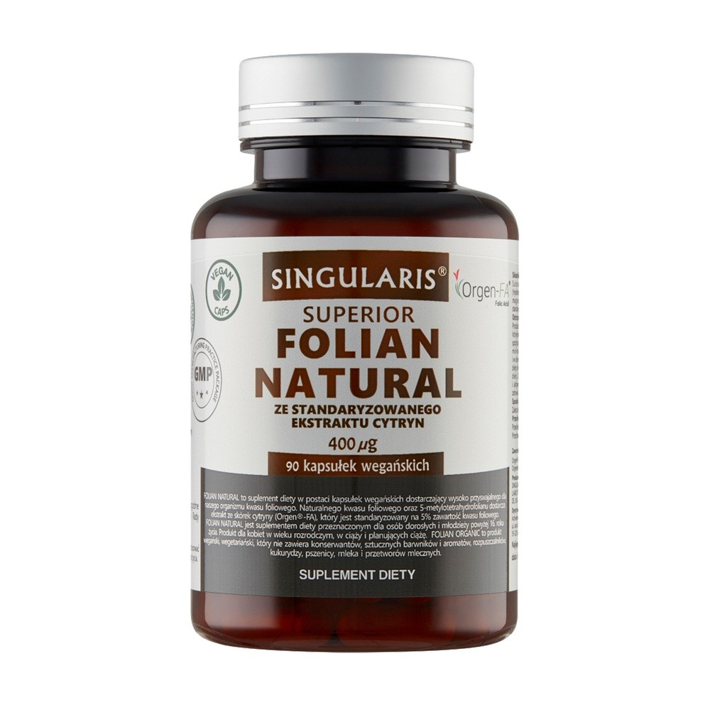 Organic SINGULARIS Singularis Folian x 90 kaps