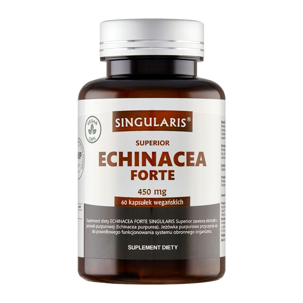 ACTIVEPHARM LABS SP. Z O.O. SP.K. ACTIVEPHARM LABS SP Z O.O SP.K Singularis Echinacea Forte 450 mg 60 kapsułek
