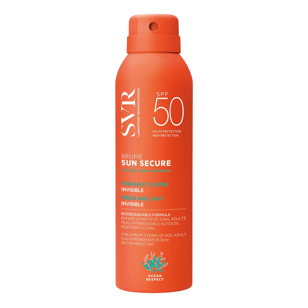 FILORGA POLAND SP. Z O.O. SVR SUN SECURE Brume SPF50+ Odświeżająca, biodegradowalna mgiełka ochronna - 200 ml