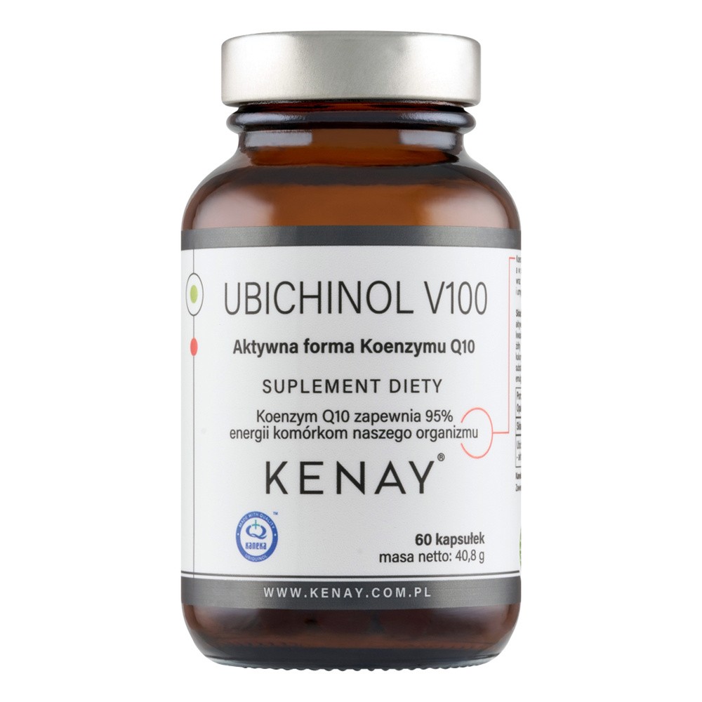 Kenayag Kenayag Ubichinol Koenzym Q10 100mg 60 kapsułek KA562