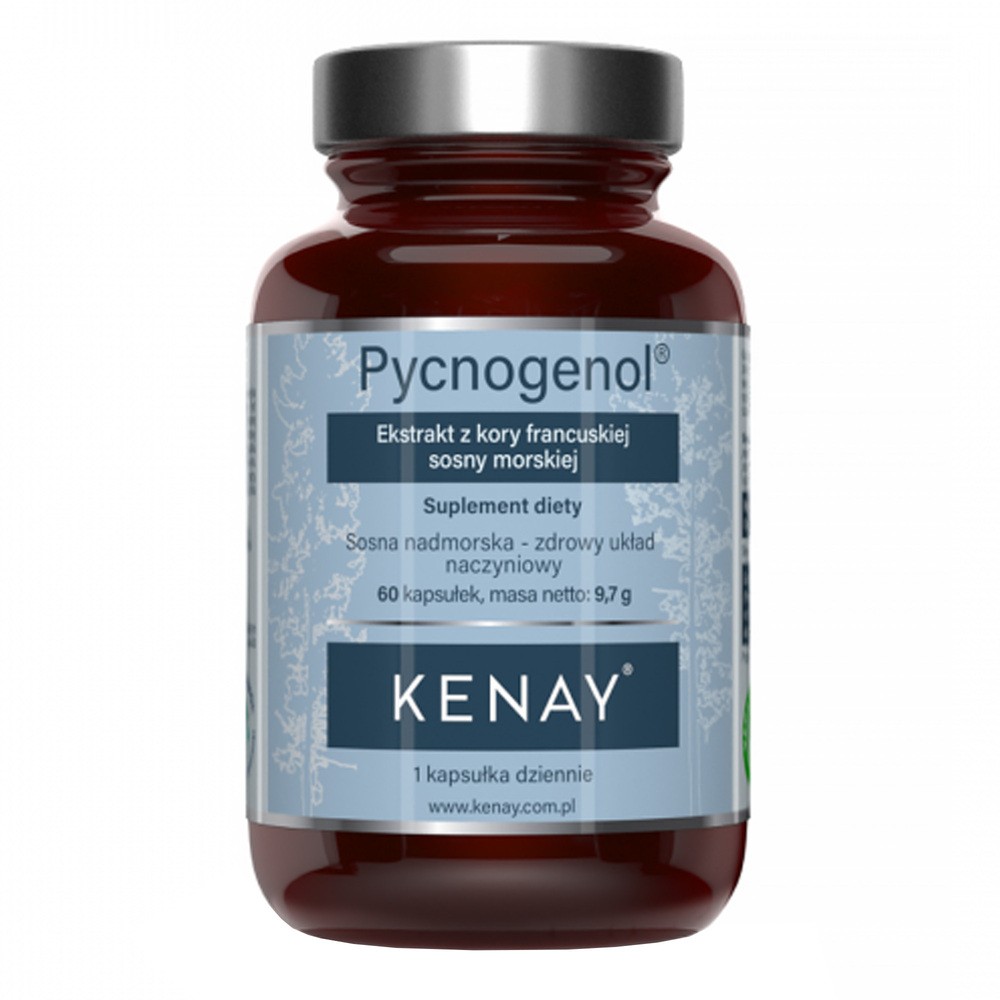kenayAG Pycnogenol Ekstrakt z kory francuskiej sosny morskiej (60 kapsułek) 8422-4266A