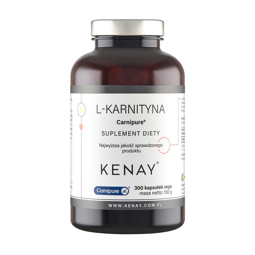 KENAY L-Karnityna Carnipure 500 mg x 300 kaps Kenay
