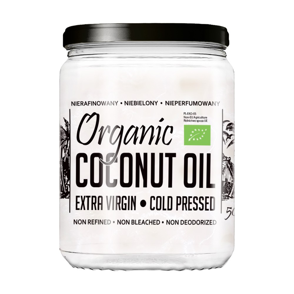 Diet-Food Olej Kokosowy Organiczny Virgin Nierafinowany 500ml MIPOLEJKOK500