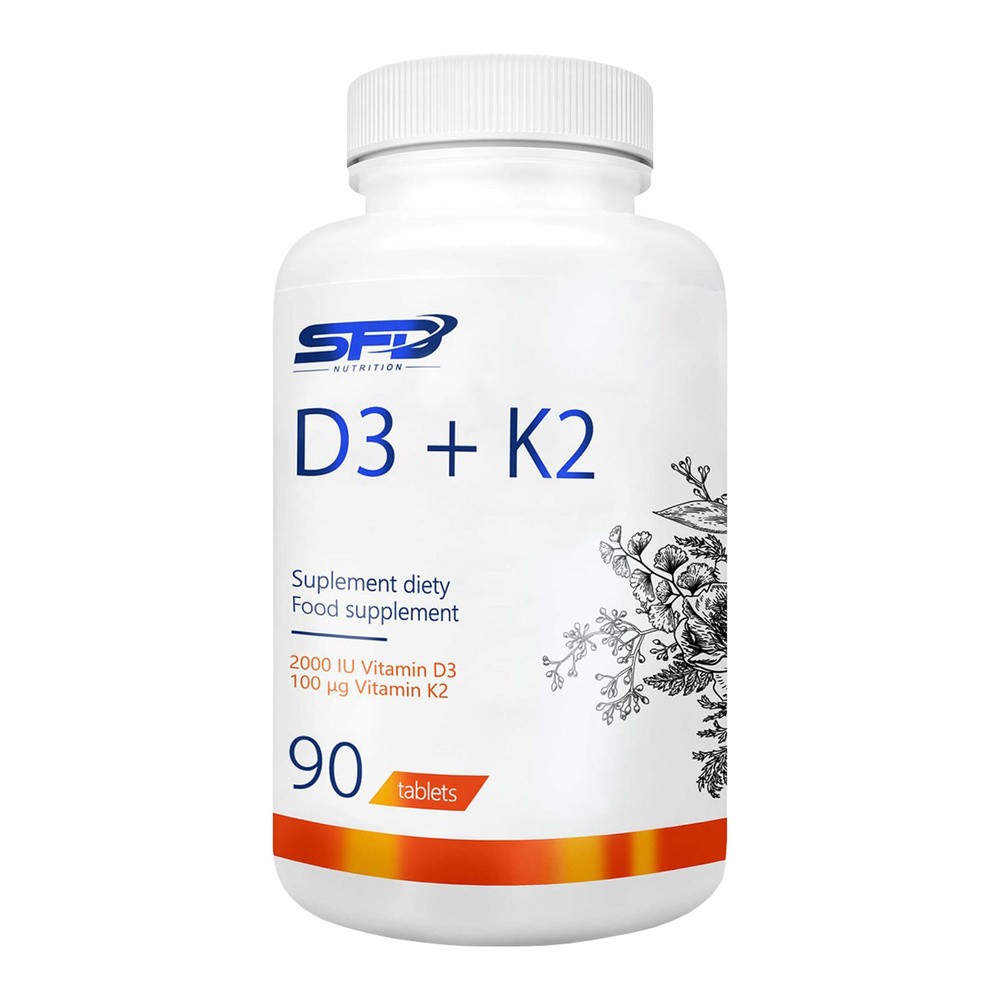 Sfd nutrition D3 + K2 90tab