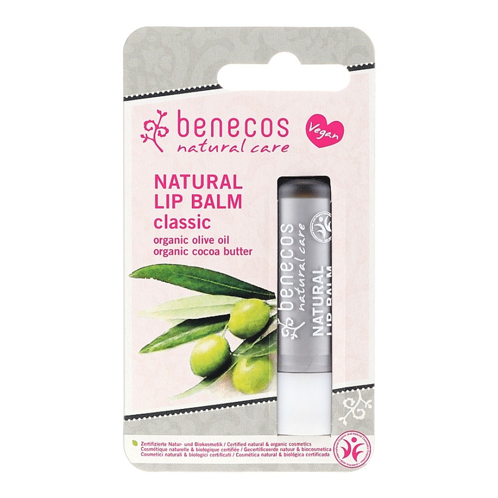Benecos benecos Natural Lip Balm balsam spółgłoska przyjaznych dla środowiska oleje 4,8 gr B09383