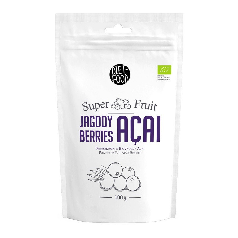 Diet-Food BIO JAGODY ACAI 100 G Diet Food