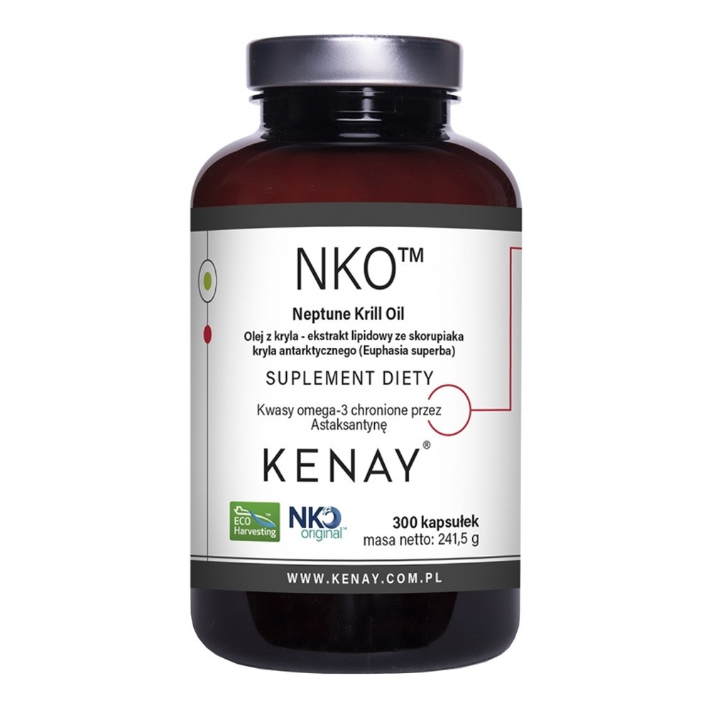 Kenay Olej z Kryla NKO Neptune Omega 3 300 kaps