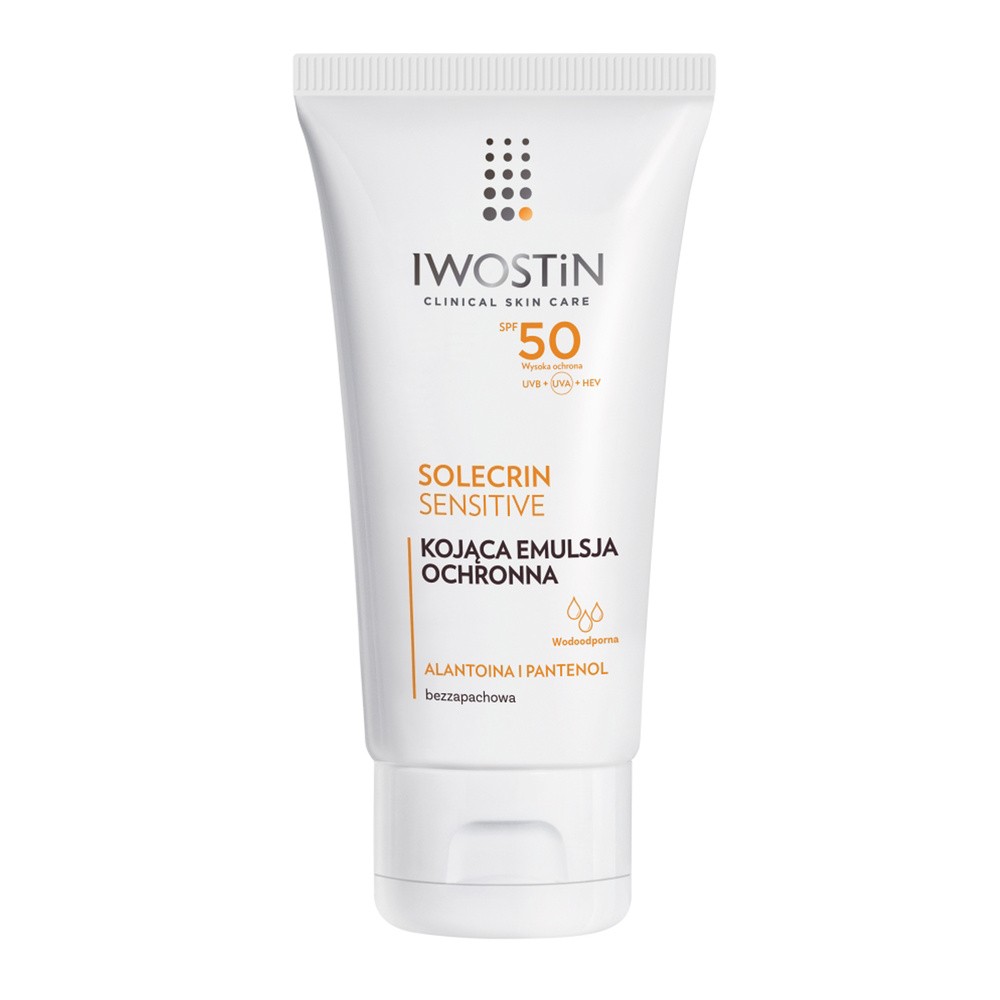 Iwostin Solecrin Sensitive emulsja ochronna SPF50 100 ml 7083462