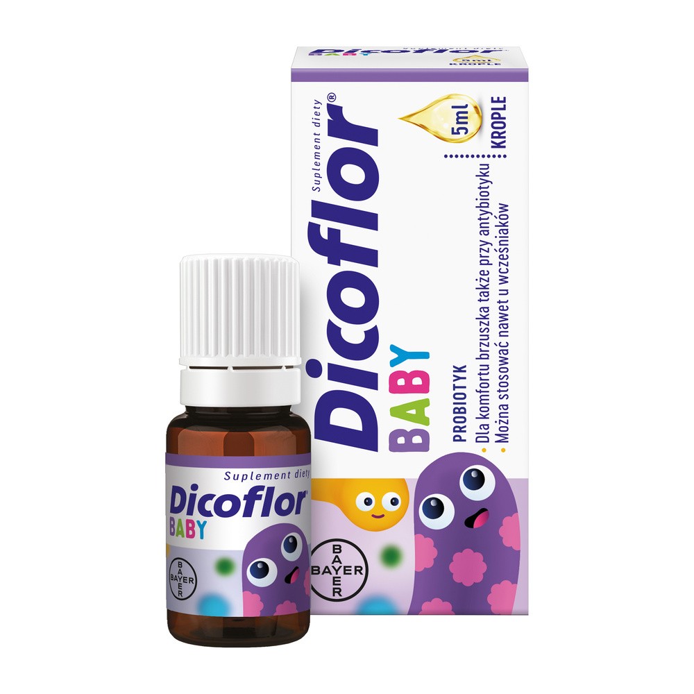 Dicoflor Baby Krople Doustne 5ml