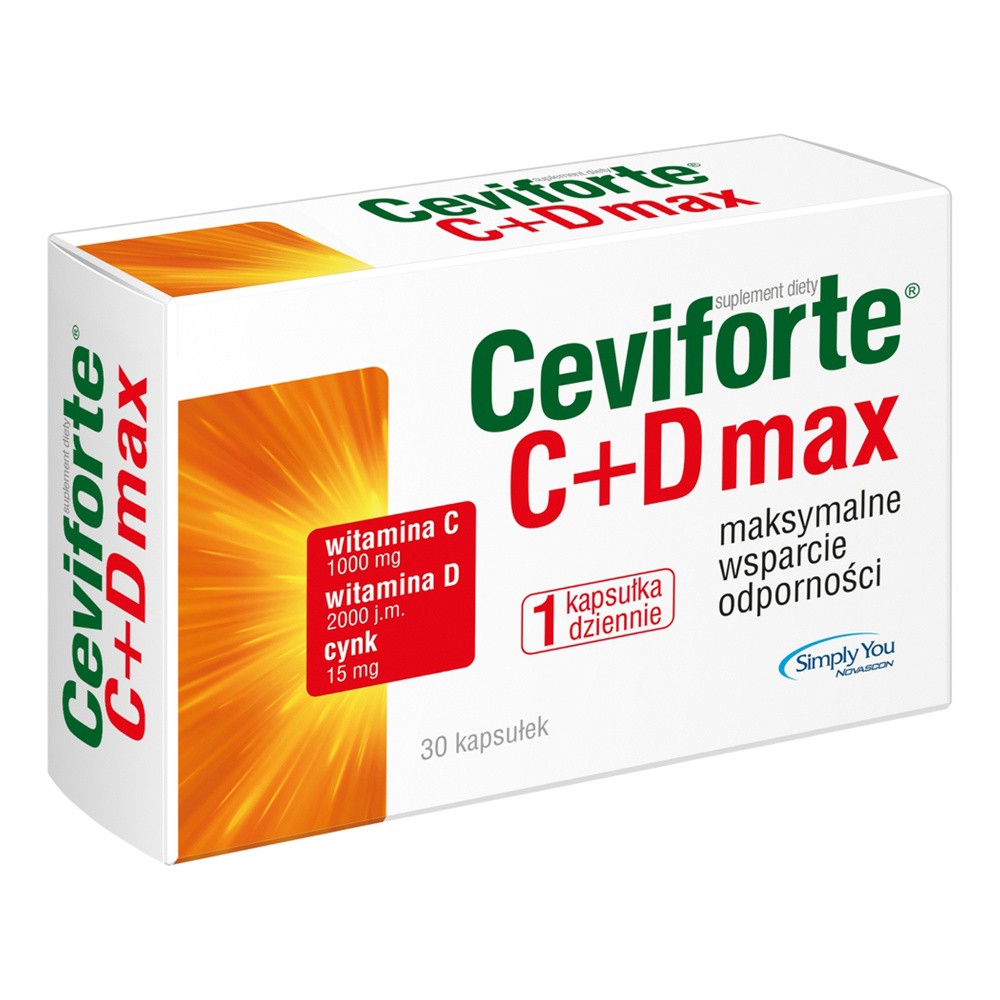 Novascon Ceviforte MAX x 30 kaps
