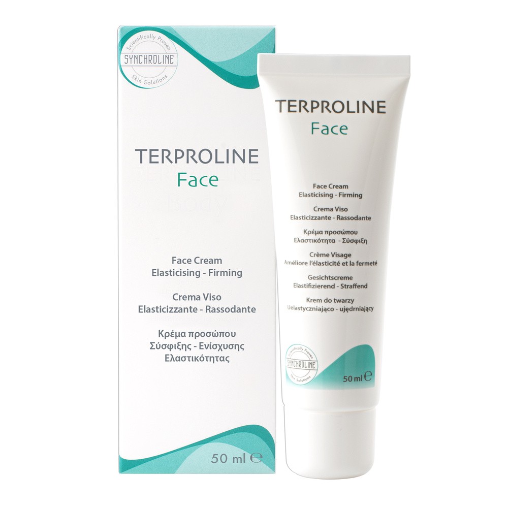 General Topics POLONIA SYNCHROLINE TERPROLINE FACE Krem poprawiający eleastyczność i rozciągliwość skóry 50 ml