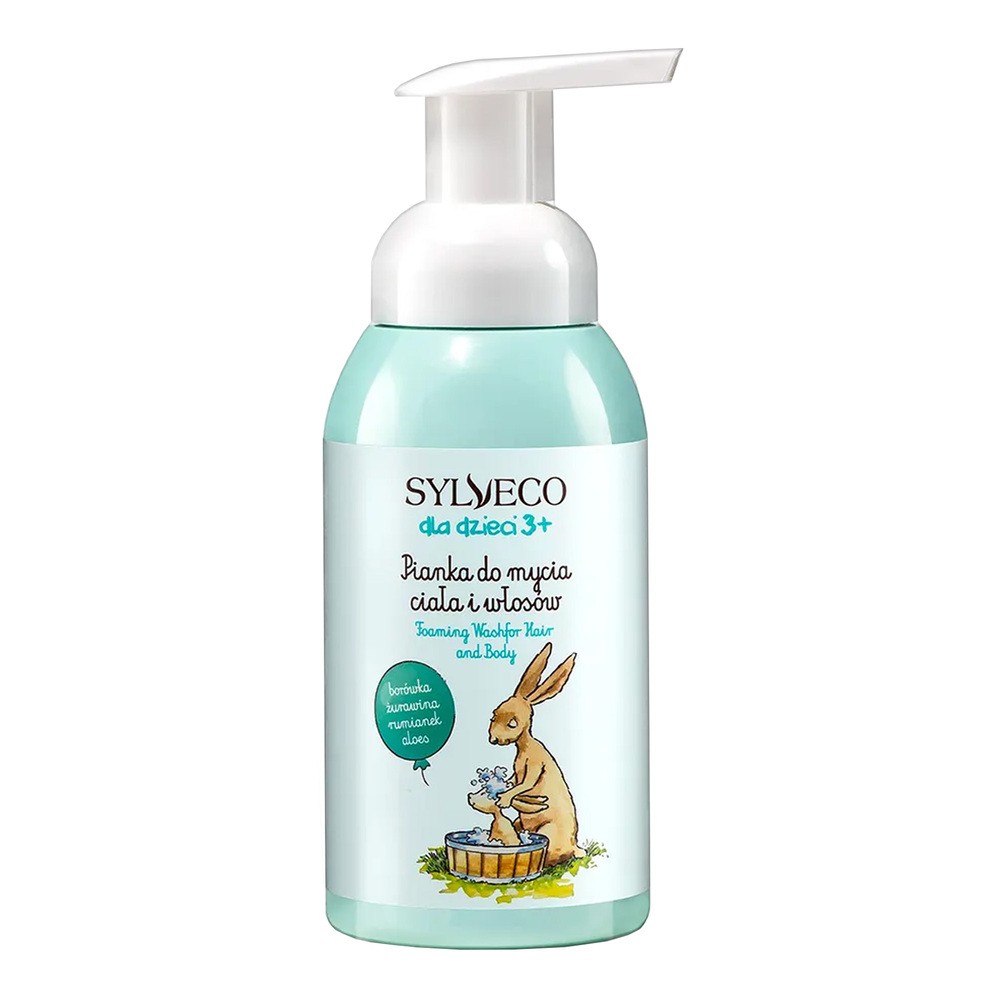 Sylveco dla dzieci 3+ Pianka do mycia ciała i włosów 290ml