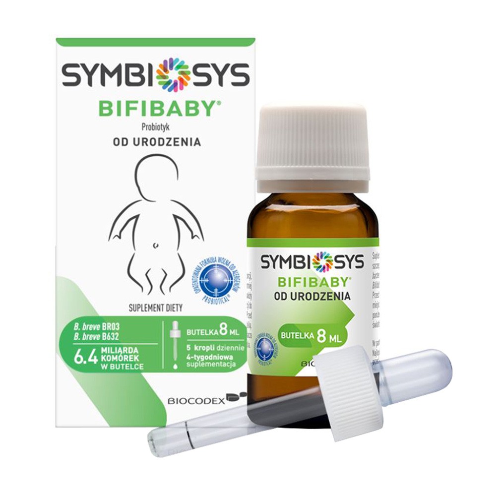 Biocodex Symbiosys Bifibaby krople 8 ml