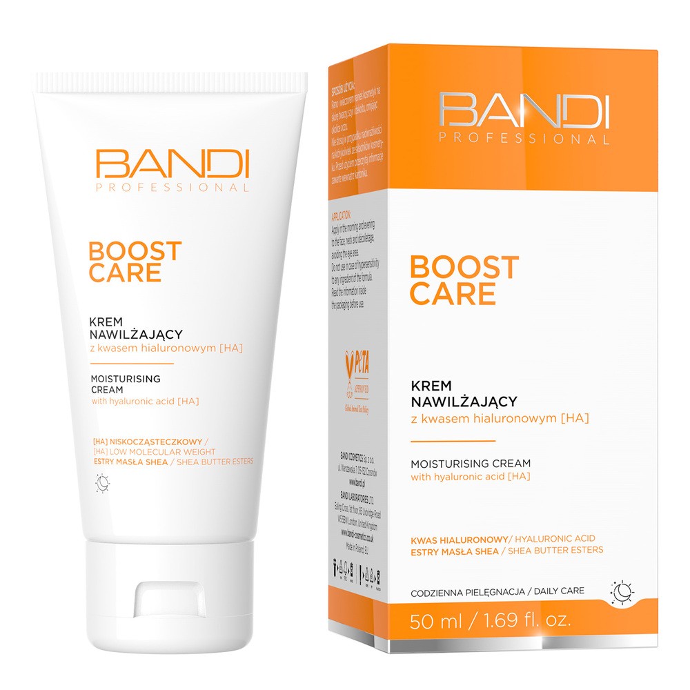 Bandi Boost Care krem nawilżający z kwasem hialuronowym HA) 50ml