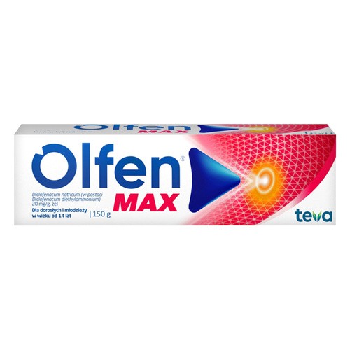 Teva B.V. Olfen Max 20 mg/g żel 150 g 3757923