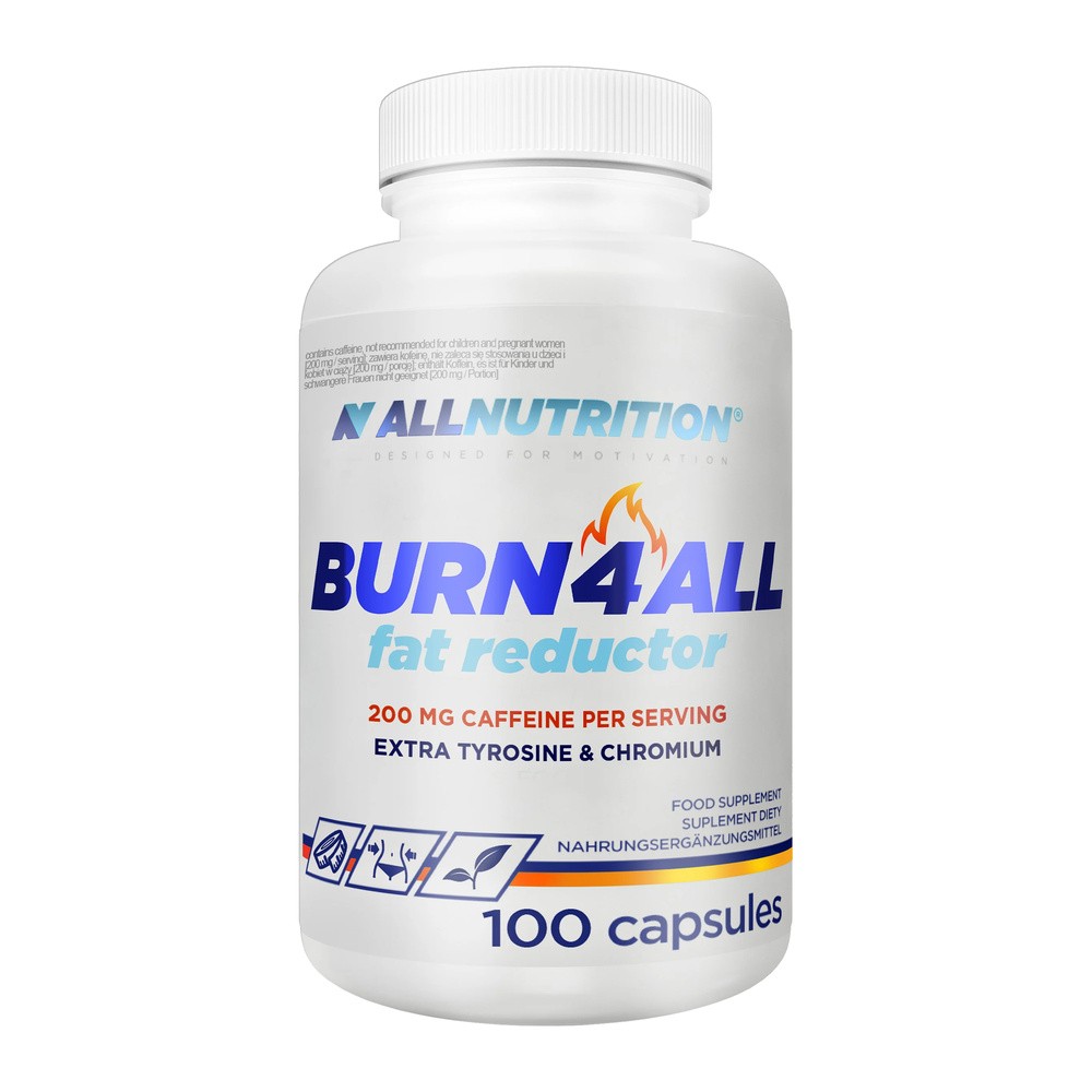 123ratio ALLNUTRITION Burn4all fat reductor 100 kaps 3225022