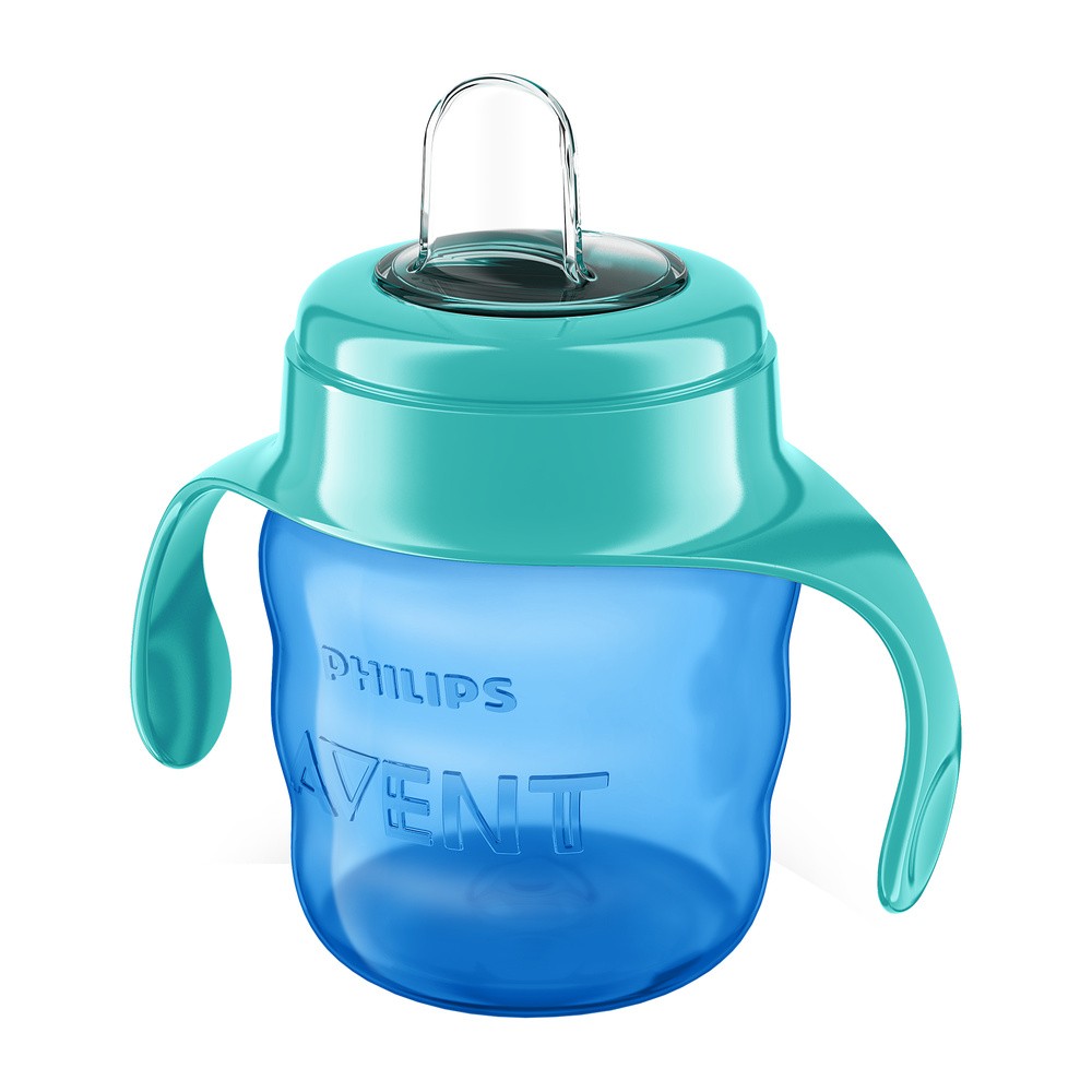 Philips AVENT Kubek niekapek z uchwytami 6m+ kolor niebieski 551/05 200 ml