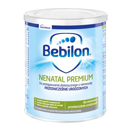 Bebilon, Nenatal Premium z Pronutra, Preparat do początkowego żywienia niemowląt, 400 g