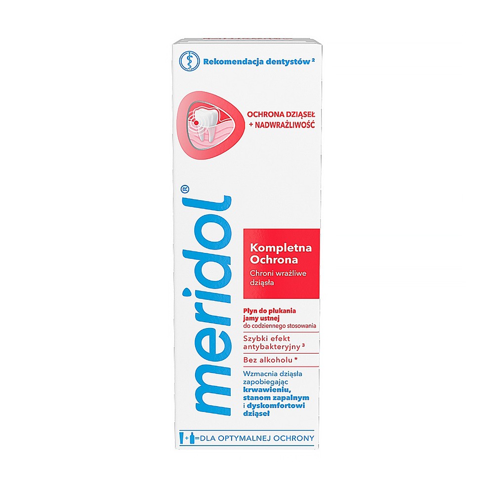 Meridol płyn do płukania jamy ustnej Complete Care 400ml