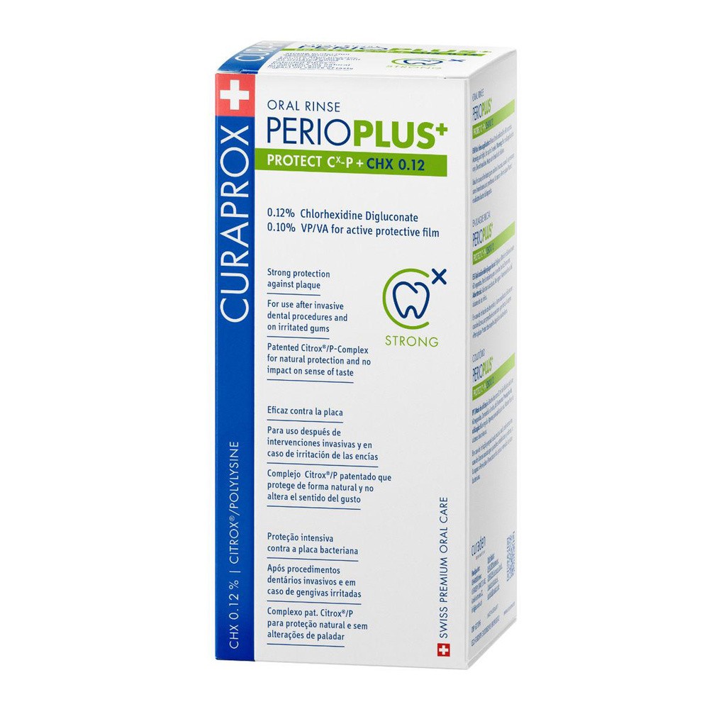 Curaden Polska Curaprox Perio Plus Protect płyn do płukania jamy ustnej 200 ml 1141114