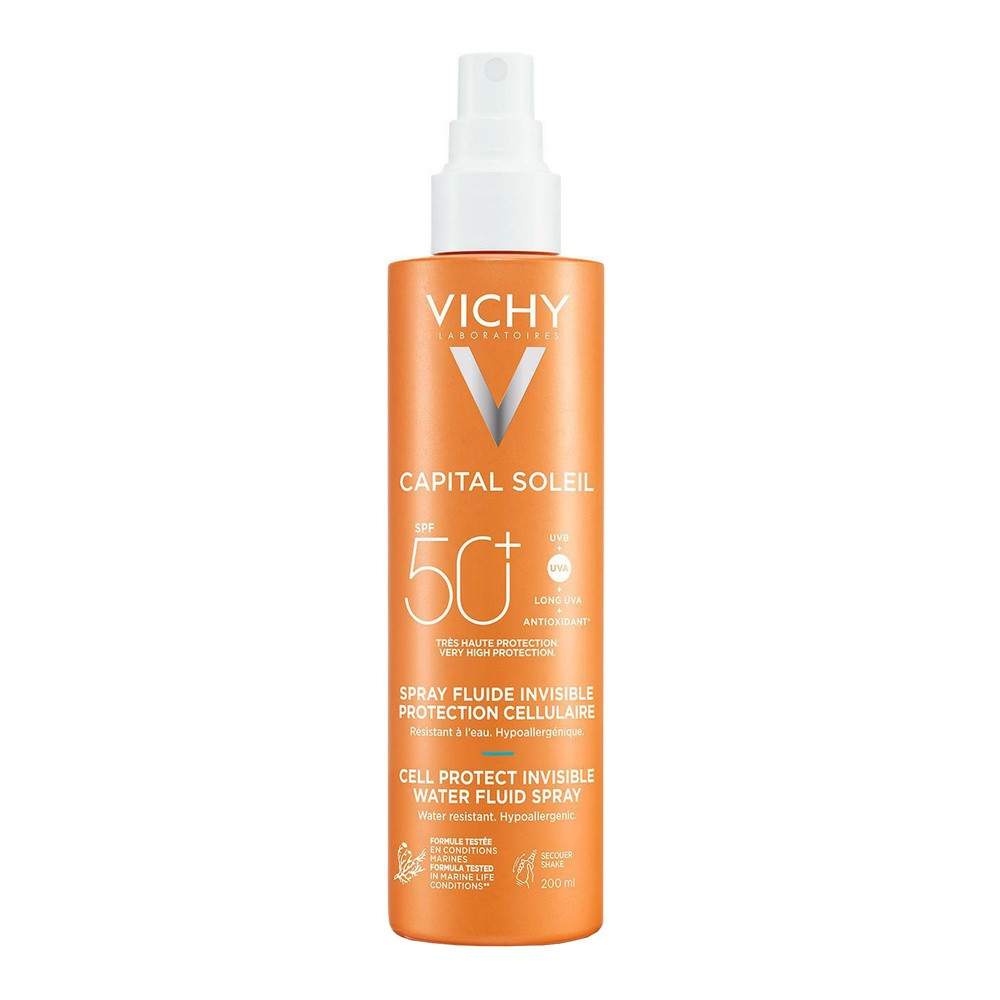 Vichy Capital Soleil Cell Protect UV Spray ochronny SPF50+ 200ml