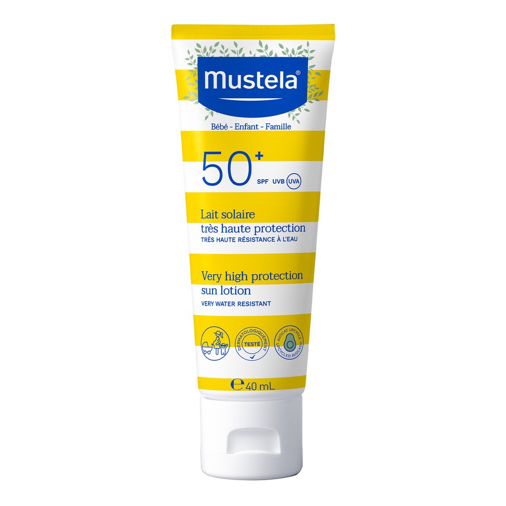 Mustela Mleczko ochronne dla niemowląt SPF 50+ Very High Protection Lotion)Sun Very High Protection Lotion