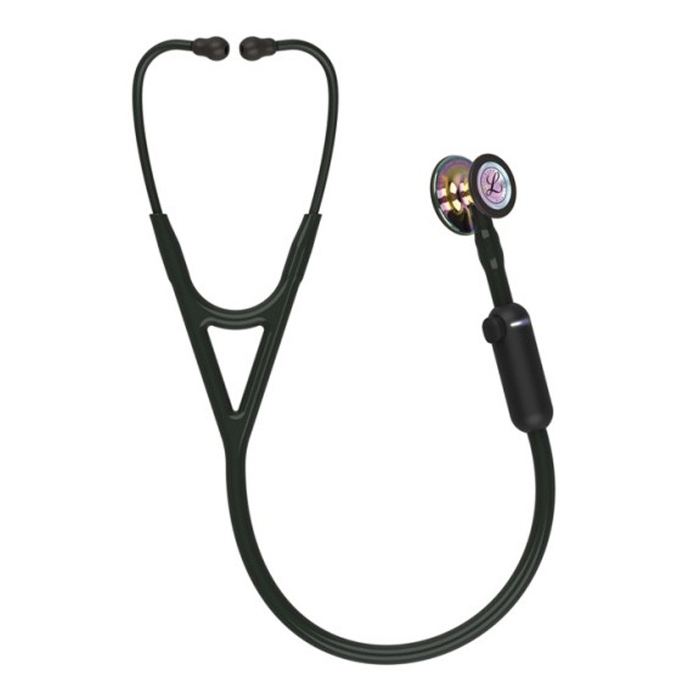 LITTMANN Stetoskop kardiologiczny 3M Littmann CORE Digital Stetoskop elektroniczny EU) cyfrowy czarny 8490 TOW017488