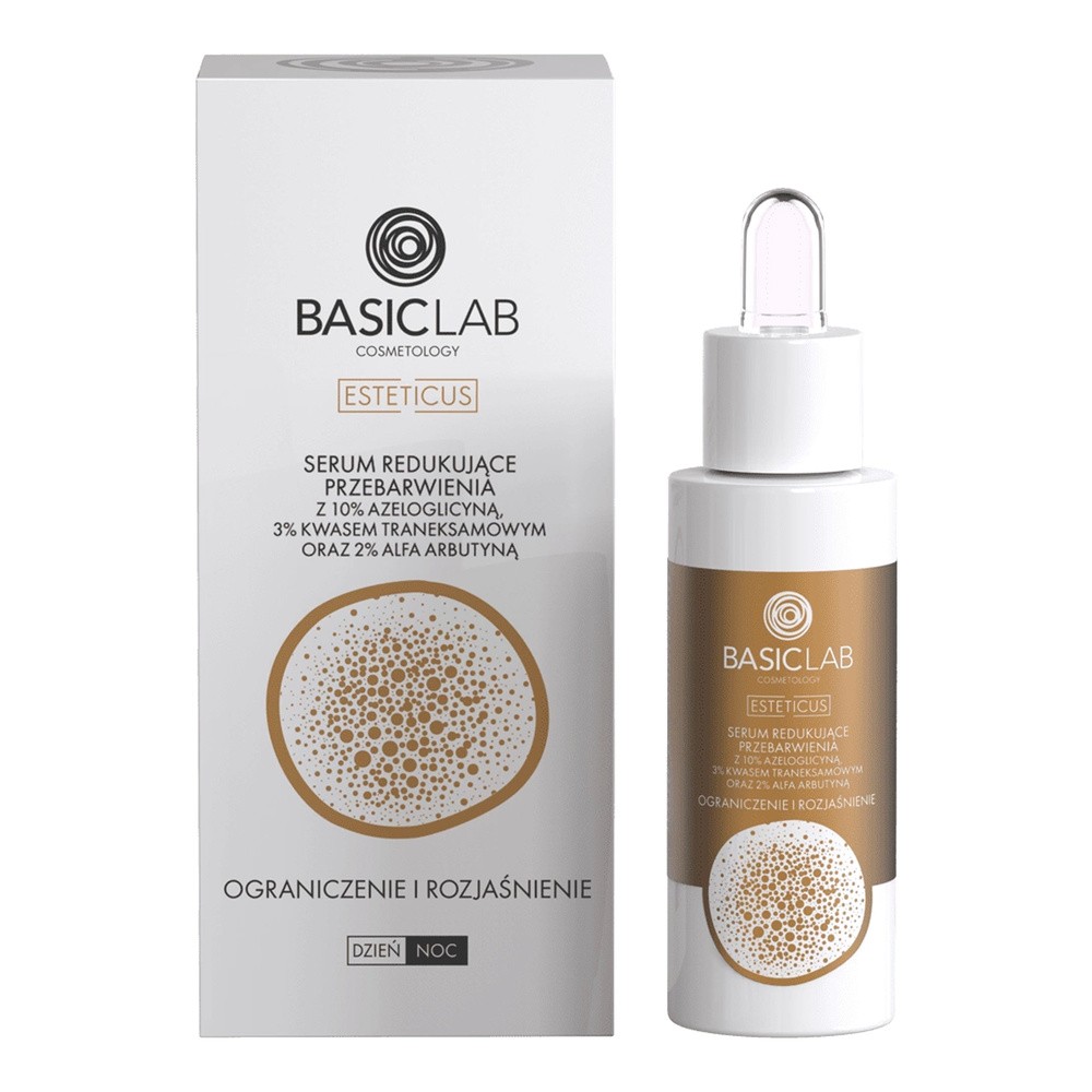 Basiclab Basiclab Serum Redukujące Przebarwienia Organicznie i Rozjaśnienie 30 ml AEE6-98755