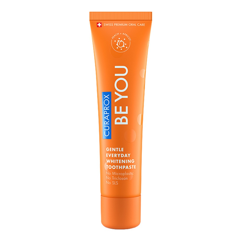 Curaprox Be You wybielająca pasta do zębów o smaku brzowkwini i moreli, 60 ml