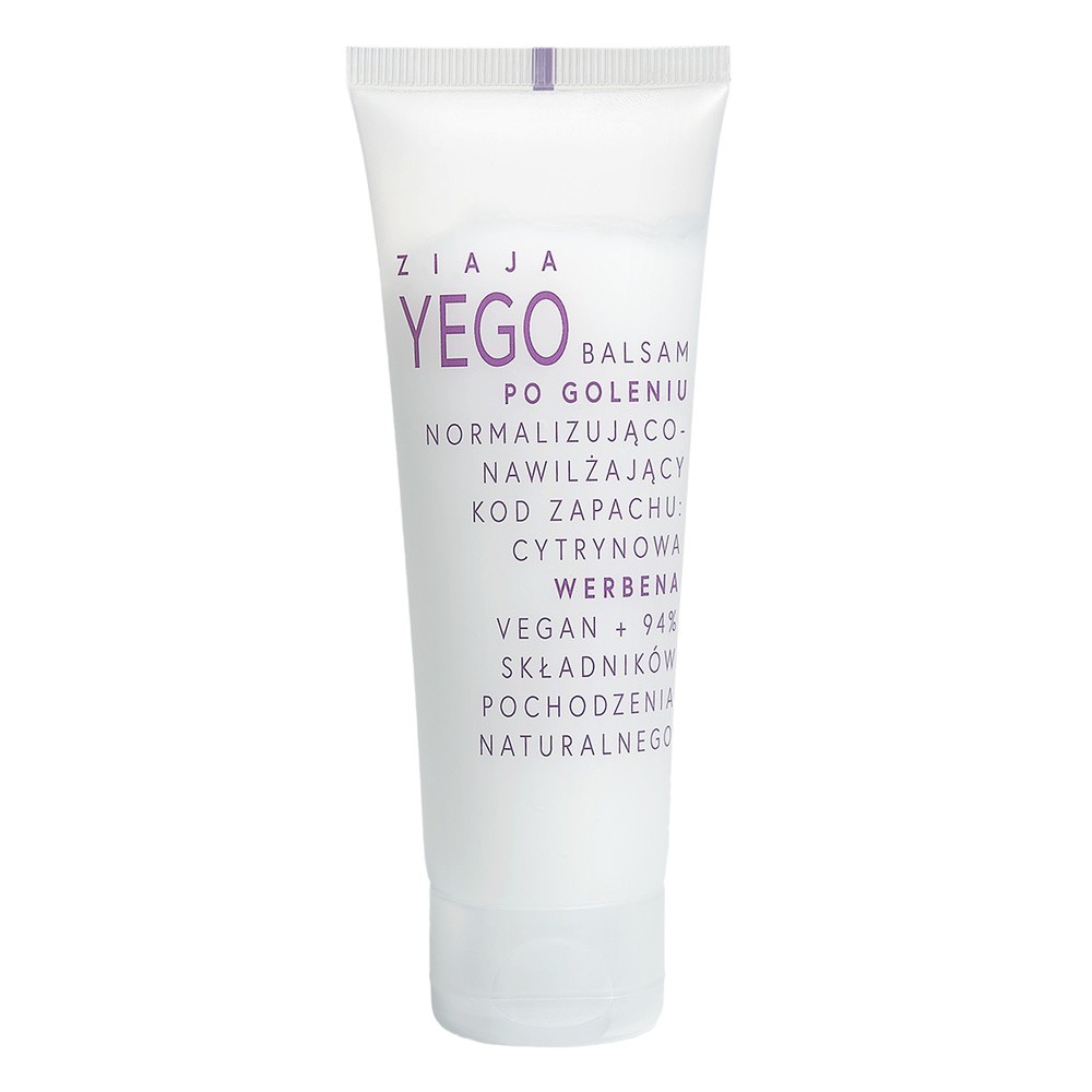 Ziaja YEGO BALSAM PO GOLENIU NORMALIZUJĄCO-NAWILŻAJĄCY 80ML CYTRYNOWA WERBENA 5901887017493