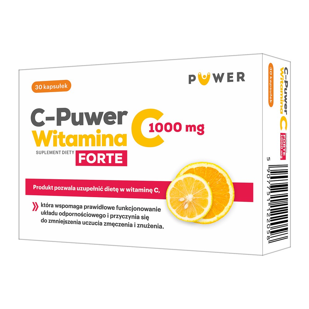 Puwer Polska Sp. z o.o. Puwer Polska Sp z o.o C-Puwer Witamina C Forte 1000 mg 30 kapsułek
