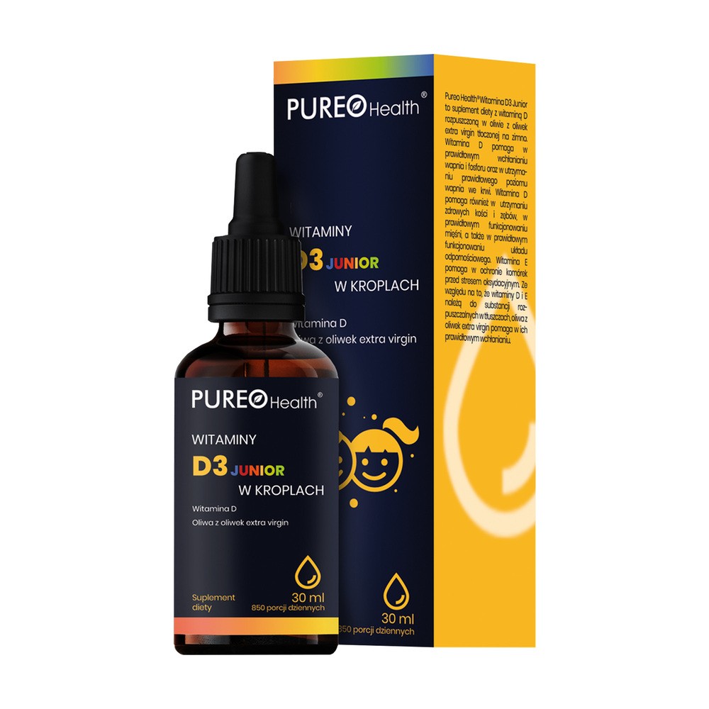 Pureo Health Witamina D3 Junior Krople 30 ml