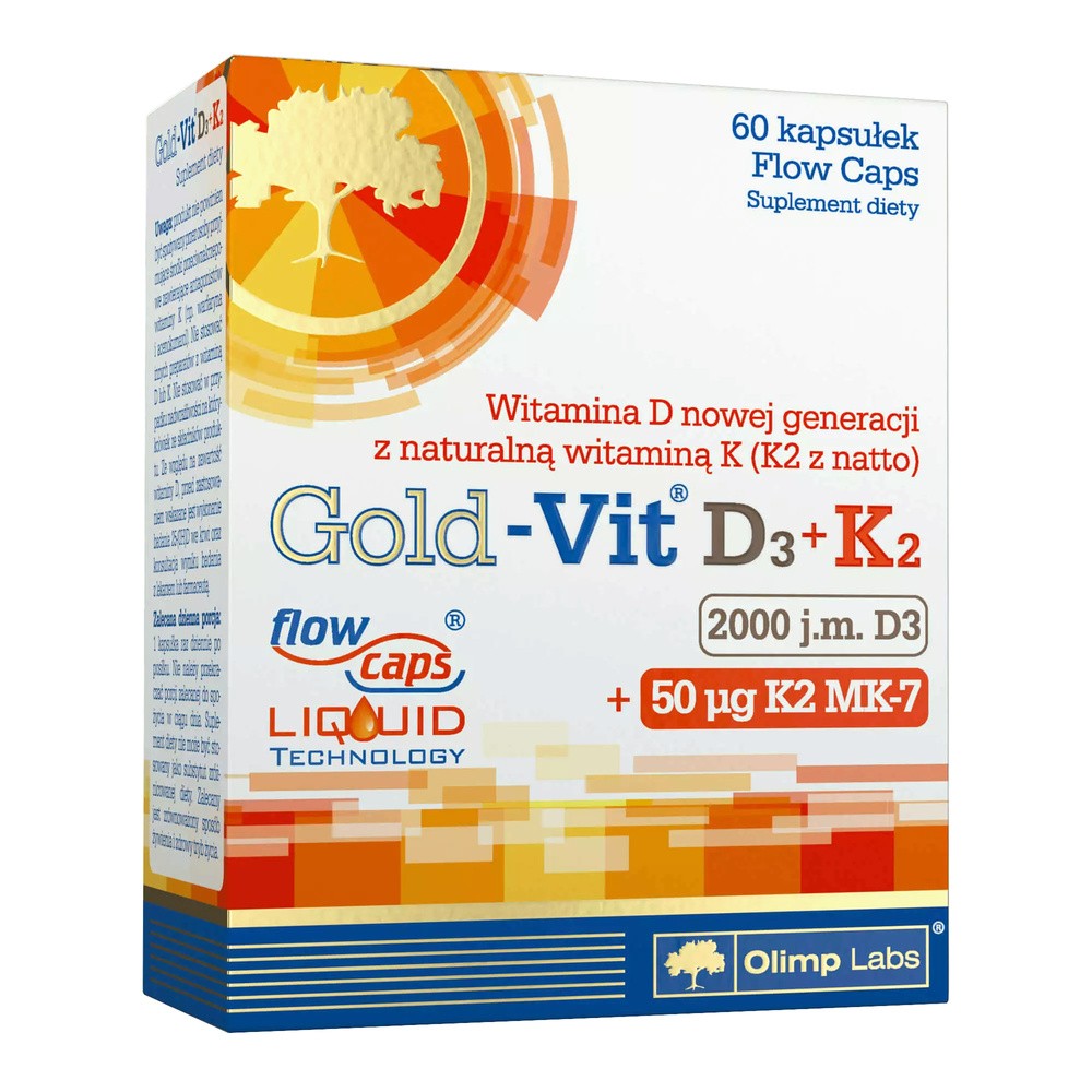 Olimp LABS Gold-Vit D3+K2 x 60 kaps