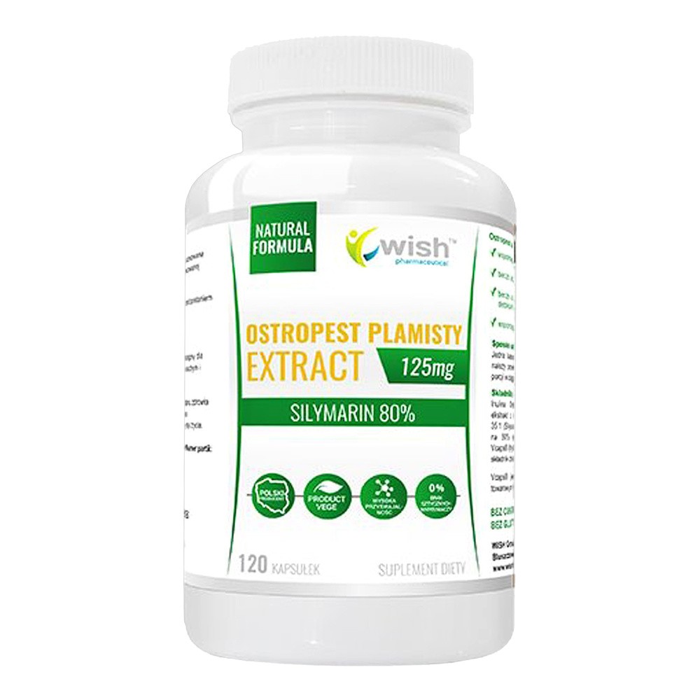 Wish Ostropest Plamisty Extract 125mg 120caps