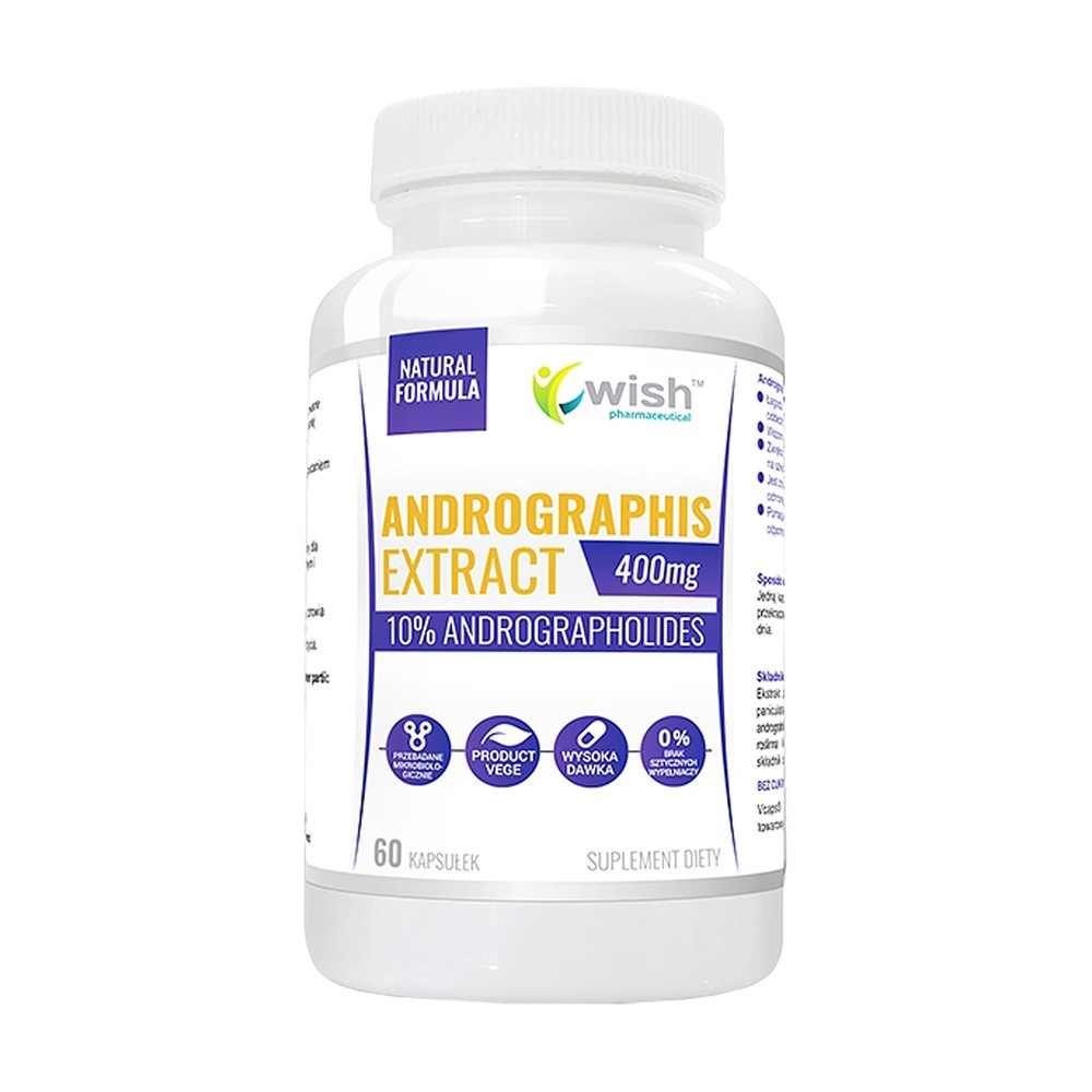 Wish Andrographis Extract 400mg 60caps
